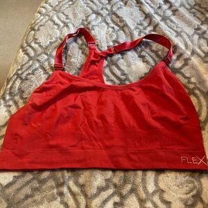 Red sports bra 3X